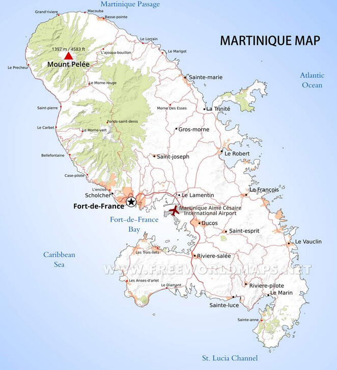 Martinique freeworldmaps.net